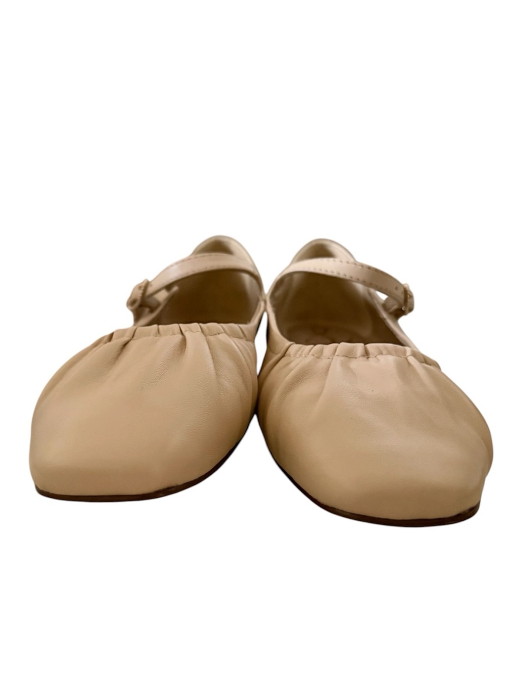 Sam Edelman Micah Ruched Square Toe Mary Jane Flats - Picture 8 of 12